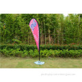 Custom Printed Teardrop Flag With Pole